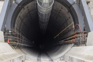 HS2 Close-up of the Chiltern Tunnel, south portal, in the summer of 2021