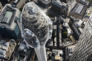 Foster and Partners The Tulip Bird s Eye