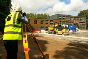 The completed school is set to be handed over in September before occupation in October