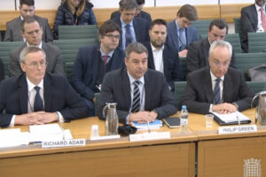 Richard Adam Richard Howson Philip Green Carillion select committee 180206