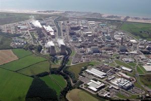 Sellafield nuclear plant power energy west Cumbria aerial low-res